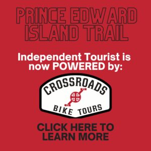 Prince Edward Island Bike Tour Independent Tourist Site Powered by Crossroads bike tours red site image
